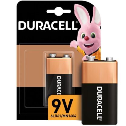 Элемент питания алкалиновый "крона" 6LR61/MN 1604 ВР-1 (блист.1шт) Duracell 00000754