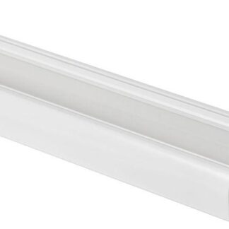 Кабель-канал 80х35 L2000 пластик без крышки бел. ИЭК Leg 010411