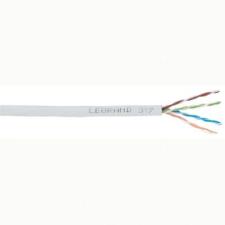 Кабель витая пара U/UTP кат.5E 4х2х24AWG solid PVC сер. 305м (м) Leg 032751