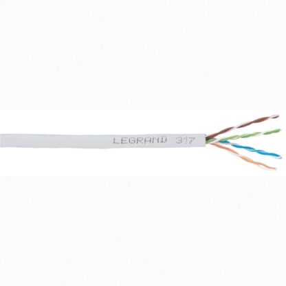 Кабель витая пара U/UTP кат.5E 4х2х24AWG solid PVC сер. 305м (м) Leg 032751