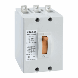 Выключатель автоматический 5А 12Iн ВА21-29-340010 У3 400В AC КЭАЗ 100692