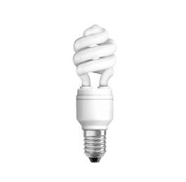 Лампа люминесцентная компакт. DULUXSTAR MINI TWIST 11W/827 11Вт E14 спиральная 2700К OSRAM 4008321411983