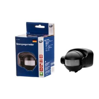 Датчик движения 180 град. 1000Вт IP44 черн. REV 15318 4