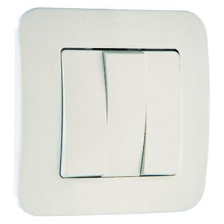 Выключатель 3-кл. СП Lillium N 10А IP20 бел. Makel 55091