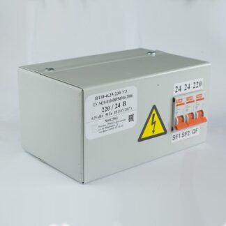Ящик с понижающим трансформатором ЯТП 0.25 220/36В (3 авт. выкл.) Кострома ОС0000002367
