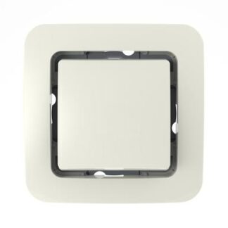 Выключатель 1-кл. СП Lillium 10А IP20 без вставки бел. Makel 71001