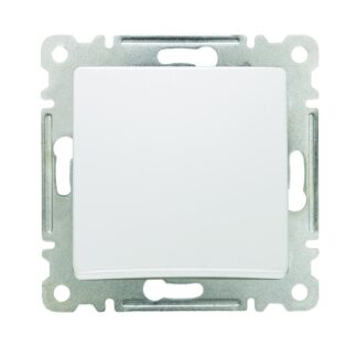 Переключатель проходной 1-кл. СП Lillium IP20 механизм бел. Makel 30001005