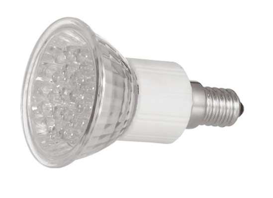 Лампа светодиодная JDR-LED21 2.1Вт 4000К нейтр. бел. E14 220В Camelion 7320