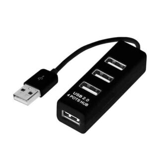 Разветвитель USB на 4 порта черн. Rexant 18-4103