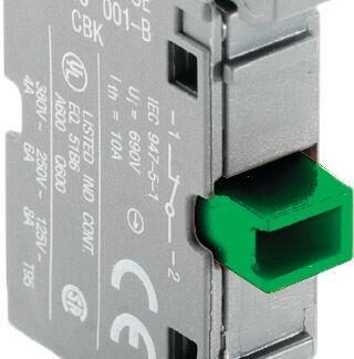 Блок контактов MCB-10 фронт. монтаж 1НО ABB 1SFA611610R1001
