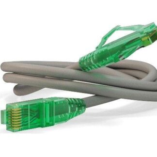 Патч-корд PC-LPM-UTP-RJ45-RJ45-C6a-10M-LSZH-GY UTP кат.6а 10G LSZH 10м сер. Hyperline 222259