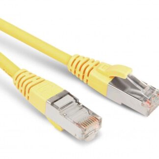 Патч-корд PC-LPM-STP-RJ45-RJ45-C5e-1M-LSZH-YL FTP экран. кат 5e 1м желт. Hyperline 230090