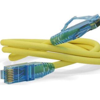 Патч-корд PC-LPM-UTP-RJ45-RJ45-C6-2M-LSZH-YL U/UTP кат.6 LSZH 2м желт. Hyperline 230244