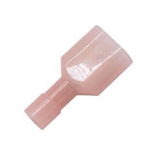 Наконечник изол. "вилка" 0.25-1.5кв.мм отв. d6.3х0.8мм кр. (уп.50шт) DKC 2A22TP