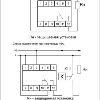 Реле напряжения CP-710 (однофазный; контроль верхнего и нижнего значений напряжения; монтаж на DIN-рейке 35мм; 230В 16А 1P IP20) F&F EA04.009.001