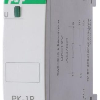 Реле промежуточное PK-1P/Un (монтаж на DIN-рейке 35мм 36В AC/DC 16А 1P IP20) F&F EA06.001.005