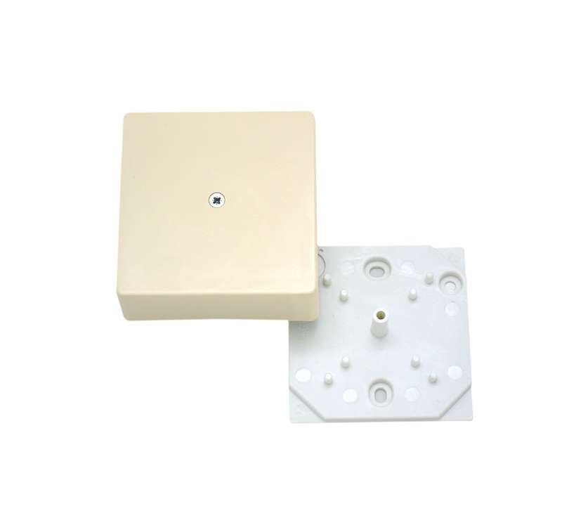 Коробка распределительная ОП 75х75х30мм без клемм. сл. кость HEGEL КРК2702 02-01-И