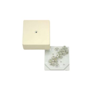 Коробка распределительная ОП 60х60х30мм с клемм. сл. кость HEGEL КРК2701 02-И