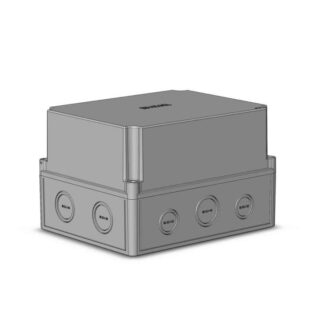 Коробка ПС высокая крышка сер. пуст. HEGEL КР2803-310