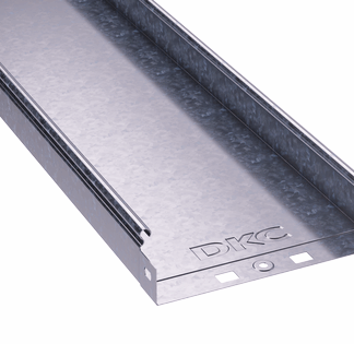 Лоток листовой неперфорированный 300х50 L3000 сталь 0.8мм DKC 35025