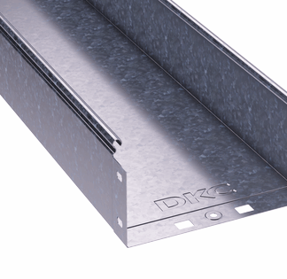 Лоток листовой неперфорированный 200х100 L2000 сталь 0.8мм DKC 35113