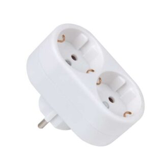 Разветвитель с заземл. 16А AD-2G 3.5кВт JazzWay 5004641