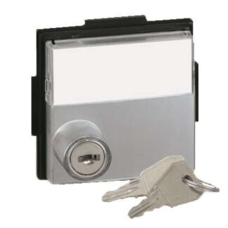 Крышка для розетки с универс. замком (ключ арт. 2705891-039) Simon27 Scudo сер. 2705091-063