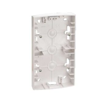 Коробка наружной установки 2-м 89х158х27мм Simon82 графит 82760-38
