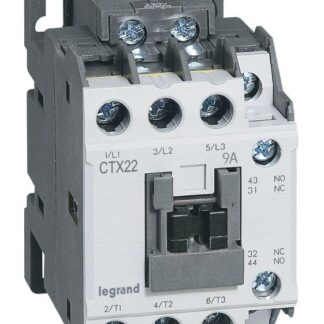 Контактор CTX3 3п 9А кат. 230В AC 1НО+1НЗ Leg 416086
