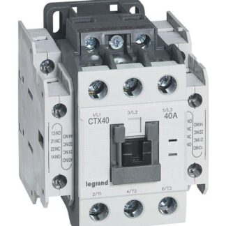 Контактор CTX3 3п 40А кат. 230В AC 2НО+2НЗ Leg 416136