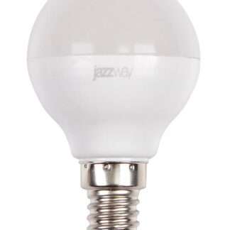 Лампа светодиодная PLED-SP 9Вт G45 шар 5000К холод. бел. E14 820лм 230В JazzWay 2859600A