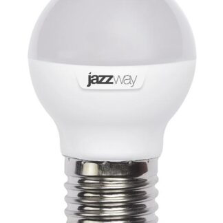 Лампа светодиодная PLED-SP 9Вт G45 шар 5000К холод. бел. E27 820лм 230В JazzWay 2859662A