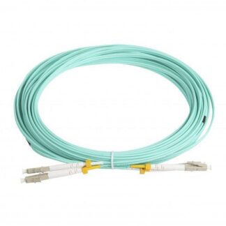 Патч-корд FC-D2-503-LC/PR-LC/PR-H-10M-LSZH-AQ волоконно-оптический (шнур) MM 50/125(OM3) LC-LC duplex 10G/40 LSZH 10м аква Hyperline 42836