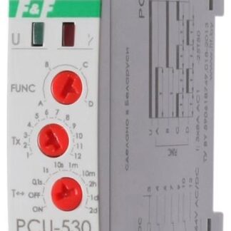 Реле многофункциональное PCU-530 (1 модуль; монтаж на DIN-рейке 100-264В AC/DC 3х8А 3NO/NC IP20) F&F EA02.001.025