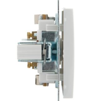 Розетка телевизионная проходная TV СП Rain 16А IP20 механизм бел. LEZARD 703-0288-129