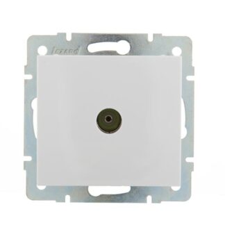 Розетка телевизионная оконечная TV СП Rain 16А IP20 механизм бел. LEZARD 703-0288-130