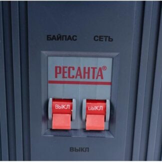 Стабилизатор напряжения АСН-12000/1-Ц 1ф 12кВт IP20 релейный Ресанта 63/6/10