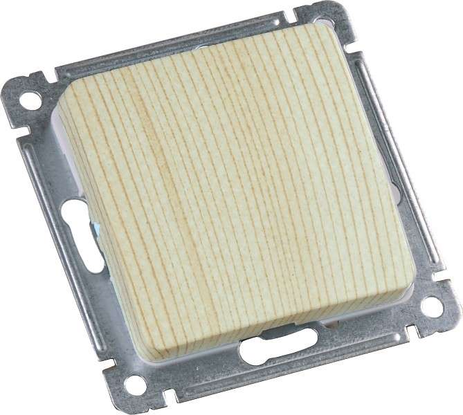 Переключатель 1-кл. СП 16А 250В механизм сосна HEGEL ВС10-461-02