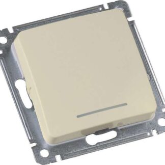 Переключатель 1-кл. СП 16А 250В с индикацией механизм сл. кость HEGEL ВС10-462-01