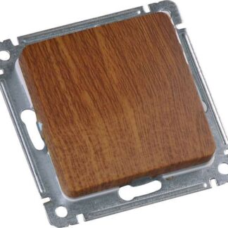 Механизм кнопки звонковой СП 1-кл 16А 250В дуб HEGEL ВС10-431-05