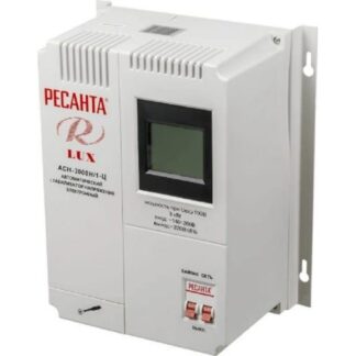 Стабилизатор напряжения АСН-3000 Н/1-Ц 1ф 3кВт настен. IP20 релейный Ресанта 63/6/21