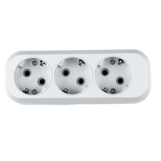 Колодка УЗ-3-GRAND 3-м с заземл. 5130 ASD / IN HOME 4690612000480