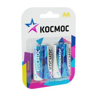 Элемент питания алкалиновый AA/LR6 BP-4 (блист.4шт) КОСМОС KOCLR64BL_classic