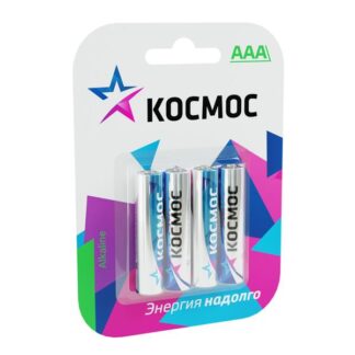Элемент питания алкалиновый AAA/LR03 BP-4 (блист.4шт) КОСМОС KOCLR034BL_classic