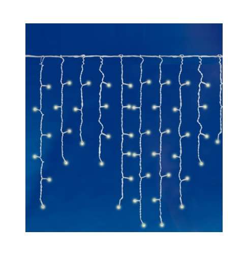 Гирлянда "Бахрома" ULD-B3010-200/TWK WARM WHITE IP67 с эффектом мерцания 3м соединяемая 200LED теплый бел. ...