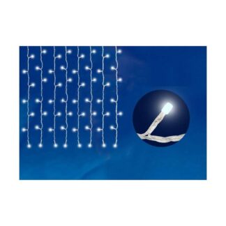 Занавес светодиодный ULD-C2030-240/TWK WHITE IP67 с эффектом мерцания 3х2м соединяемый 240LED бел. свет провод бел. U...
