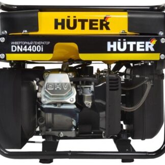 Генератор DN4400i инверторный 1ф 3.8кВ.А ручной стартер HUTER 64/10/5