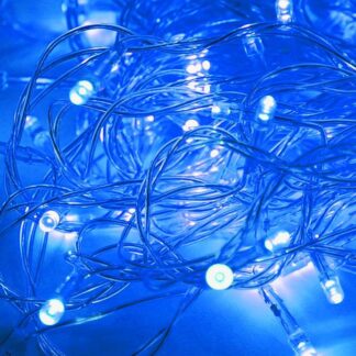 Гирлянда светодиодная 50LED провод 6.5м 8 режимов мигания Космос KOC_GIR50LED_B