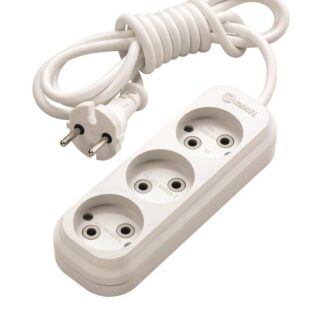 Удлинитель 3х10м без заземл. 10А IP20 Makel MGP128