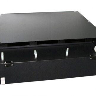 Патч-панель 19дюйм FO-19BX-2U-F0-6хSLT-W120H32-EMP универс. пустой корпус 2U фиксир. рама горизонт. 6 слотов (3х2) вмещает 6 FPM панелей с адаптерами или 6 CSS оптич. кассет 120х32мм Hyperline 48169